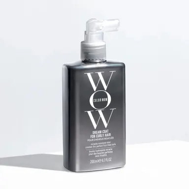 Color Wow Dream Coat for Curly Hair | Anti-Frizz Spray for Wavy Hair, Lightweight Styling Product for Wavy & Curly Hair, Defines Waves, Hydrates & Controls Frizz | Formulated With Hydrolyzed Keratin