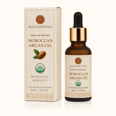 Organic Moroccan Argan Oil | For Skin, Hair, and Nails