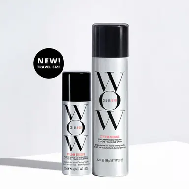 Color Wow Dry Texture Spray | Texturizing Spray for Fine Hair | Volume & Texture Spray | Long-Lasting Style Hold | Heat Protection