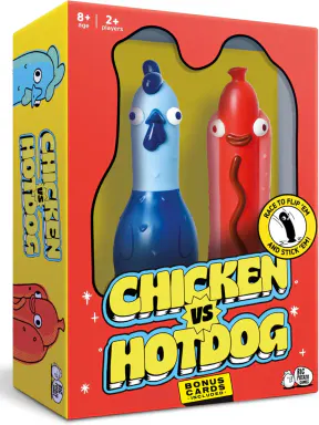 Chicken vs Hotdog - The UltimateParty Challenge Game for Kids & Families | Big Potato Games Family Fun Game Board Games For Family Night