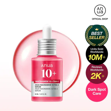 [Anua] Dark Spot Correcting Serum : 10% Niacinamide+ 4% Tranexamic Acid 1.01 fl.oz. (30ml) ｜ Niacinamide Serum, PM Skincare product, Hyperpigmentation, Brightening