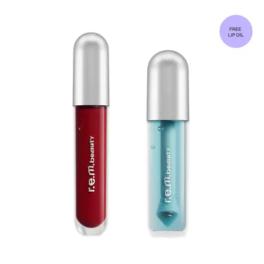 TikTok Exclusive - r.e.m. beauty by Ariana Grande essential drip glossy balm - hydrating and nourishing, high-shine, made with hyaluronic acid and super-fruit antioxidants