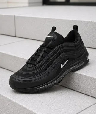 Nike Air Max 97 Black White Anthracite 921826-015 Men's Fashion Sneaker New