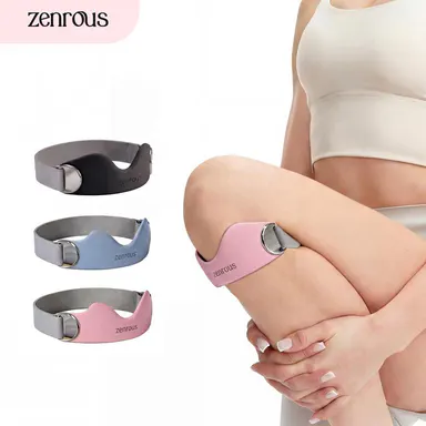 ZENROUS 2-Pack Patellar Tendon Knee Strap | Adjustable Knee Brace for Pain Relief, Patella, Running, Squats & Hiking | Jumper’s Knee Support | New Pink & Smog Blue Colors
