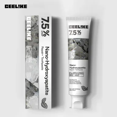 Ceelike Nano Hydroxyapatite Toothpaste | Protects Teeth | Fluoride-Free & Fresh Mint | Maintains Natural Tooth Color A