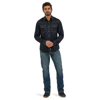 Men's Wrangler Retro® Slim Fit Bootcut Jean - Layton Classic Denim