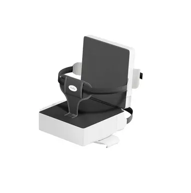 Rootling Toddler Mealtime Dining Chair Booster Seat - Polyester-Foam Waterproof Portable Cushion, Adjustable Straps, Backrest Support, Non-Slip Silicone Base, Secure Locks, Enhanced Safety, Easy Cleaning