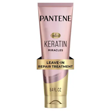 Pantene Pro-V Keratin Repair Leave-In Treatment for Damaged Hair, 8.4 fl oz