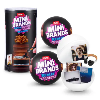 Mini Brands Vinyls - Series 1 - Capsule 2PK by ZURU (18 Years +)