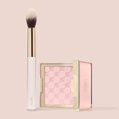 The Precision Brightening Set | Soft Focus Under Eye Powder and Brush
