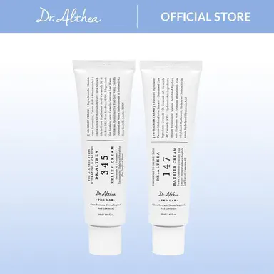 [Dr.Althea Official] Acne Relief & Skin Barrier Moisturizer Duo Set - Soothing Recovery, Deep Hydration, Barrier Enhancement, For All Skin Types, Vegan, Korean Skincare