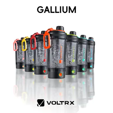 VOLTRX Electric Protein Shaker Bottle - BPA-Free Tritan Blender Mixer, Handheld Drink Mixer, Leak-Proof Seal, USB Rechargeable, Adjustable Ring, 24oz for Shakes & Meal Replacements, Back to School Haul Sports Water Bottle
