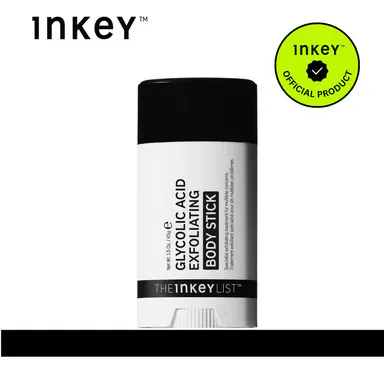 [The INKEY List] Glycolic Acid Exfoliating Body Stick for KP Bumps, Ingrown Hairs, Body breakouts & Bacne and dark marks