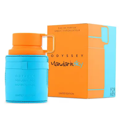 Armaf Odyssey Mandarin Sky Limited Edition for Men Eau de Parfum Spray, 3.4 Ounce