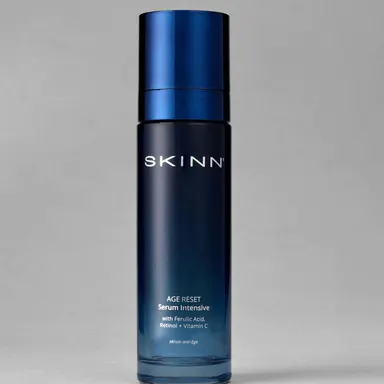 SKINN Cosmetics: Age Reset Serum Intensive with Ferulic Acid Retinol & Microencapsulated Vitamin C for Anti-Aging Daily Radiant Skincare