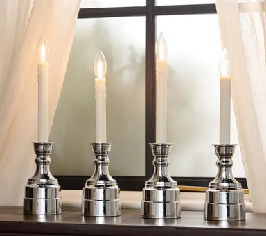 Bethlehem Lights (4) Premium Cordless Window Candles