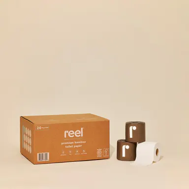 Reel Bamboo Toilet Paper (24-ct)