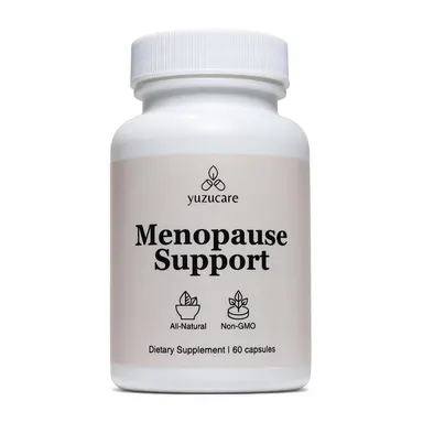 Yuzucare Menopause Support Supplement for Women - All-Natural, Non-GMO Menopause Relief for Hot Flashes, Night Sweats - 60 capsules