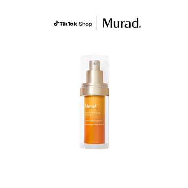 Murad Vita-C Glycolic Serum, Fragrance-Infused Glycolic Acid Formula for Sensitive Skin, Boosts Radiant Glow & Skin Radiance