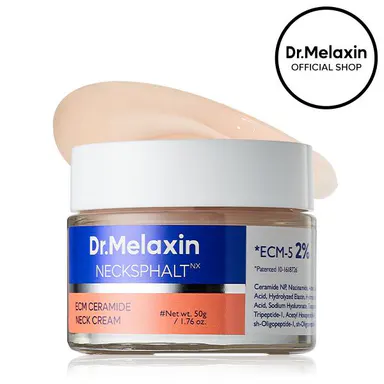 [Dr.Melaxin Official] Necksphalt ECM Neck Barrier Cream | Anti-aging Cream, Firming Wrinkles, Skin Lifting | Korean Cosmetics | 1.7 fl oz (50 ml)