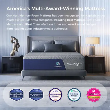 \"Weightless Cooling Mattress for Heavy Users - 5-Zone Support & 8°C Cooler\",Fiberglass-Free Sleep Experience Temperature Regulation,tiktokshopstockup