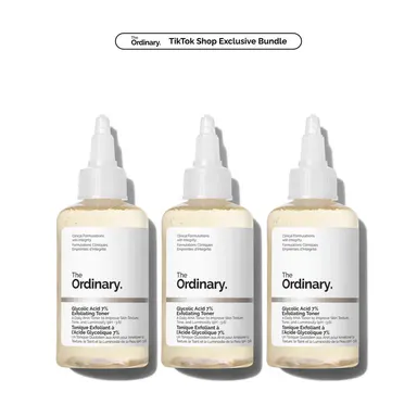 The Glycolic Acid 240ml Toner Trio