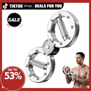 【Featured TikTok Products】S.Y.Home&Outdoor Arm Trainer-Spinning Rotator Burn Machine, 12LB Arm Exercise Equipment with Adjustable Resistance, Forearm Trainer for Boxing，Arm Twister with Flex Core Trainer, chest workout Training Explosive Power#