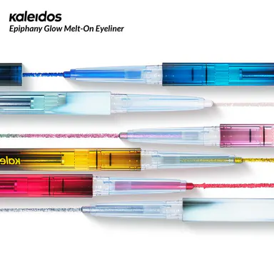 Kaleidos Epiphany Glow Melt-On Eyeliner - Smooth, Sparkly Metallic Multichrome, Waterproof, Long-Lasting, Cruelty-Free Beauty Product, Easy Eye Makeup for Limelight Rave Looks, Women's Cosmetic Gift