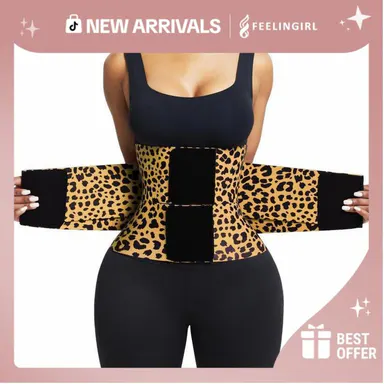 FeelinGirl Belt Waist Cincher Ab Belt with Triple Wrap WomenB Comfortable Fabrics Nylon Adjustable Multicolor Lady Festival Womenswear Lady  Comfort Fabrics Womenswear Fits Sexy Waist Trainer newarrivals SohoChic