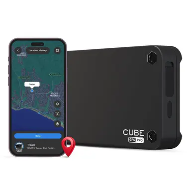 Cube Magnetic Pro GPS Tracker for Vehicles / Car, 1 Year Battery, Real Time Location, Geo Fence, Route History and Speed Monitor
