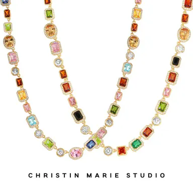 Solstice Purely Gems Necklace (No Cross/Motif)