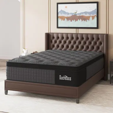 10\"12\"14\" Twin Full Queen King Size Mattress in a Box Hybrid Spring Memory Foam, Medium Firm Ergonomic Mattress