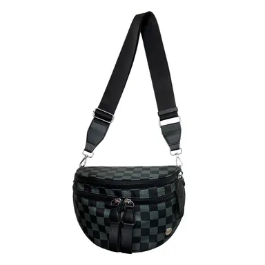 The Iris Best Version Crossbody Bag (#8061) Women's Fashion Saddle Bag - By Iris & Rainbow