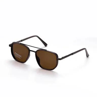 Men's Full Rim Fashionable Frames Sunglasses - 2026 Fall/Summer Trend, High Quality Lightweight Durable Metal-Framed, Funky Double-Beam Eyewear, Gifts for Boyfriend, Men's Accessories