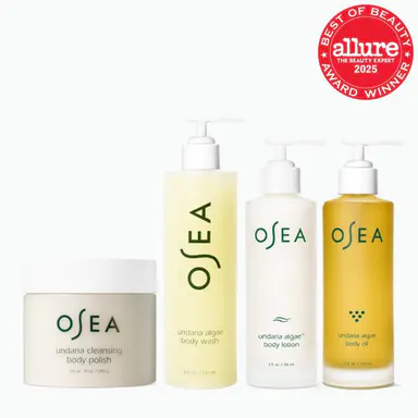 OSEA Undaria Body Collection Moisturizing Exfoliating Set for Healthy Glowing Skin All Over