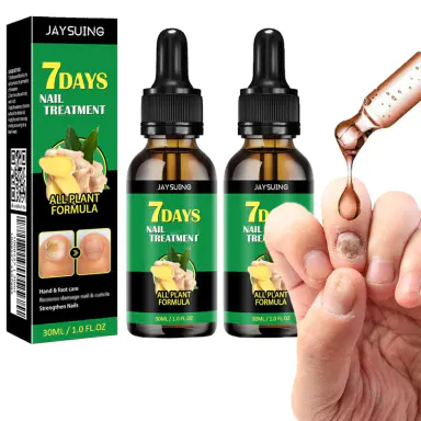 Ginger Nail Treatment, Support Nail Care,   Ginger Cuticle Care Oil for Nails,Cuticle Serum for Nails (2Pcs) Comfort Manicure