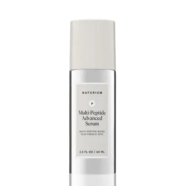 Naturium Multi-Peptide Advanced Serum - Jumbo (60ml) Serum for Wrinkles, Copper Peptides and Argireline Amplified Peptides