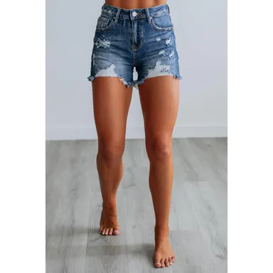 Ryder Risen Shorts - Dark Wash