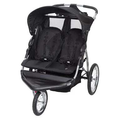 Baby Trend® Expedition® Compact Griffin EX Double Jogger w/ Ratcheting Shade Canopy