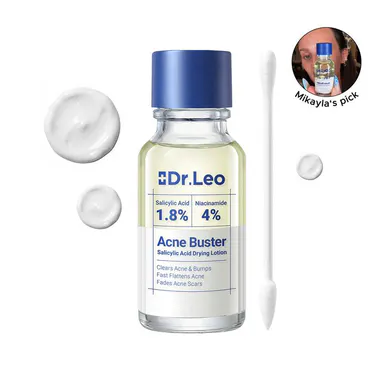Dr.Leo Drying Lotion 20ml | Acne Treatment | Shrinks Pimples in 24H & Fades Marks in 7 Days | 1.8% Encapsulated Salicylic Acid, 4% Niacinamide & 10% Sulfur #SohoChic