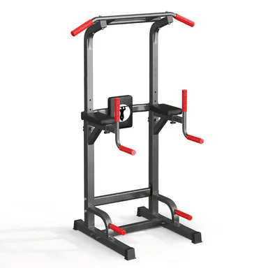 Dland 500LB Power Tower – 10-Level Adjustable Pull Up Bar & Dip Station, 5-in-1 Strength Training Equipment for Home Gym, Heavy Duty Whole Body Workout, Beginner Friendly #TikTokShopStockUp