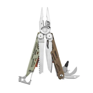 Leatherman Signal 19-in-1 Multipurpose Tool - Camping Survival EDC Pocket Tool, Portable Tactical Accessory for Outdoor Use