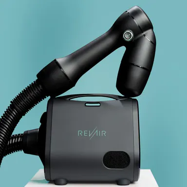 RevAir Reverse-Air Dryer - Fastest Healthiest & Easiest Hair Drying Solution for USA & Canada Use Only 120V US/CA Smooth Hair Care with Variable Tension Settings & Internal Temperature Sensors