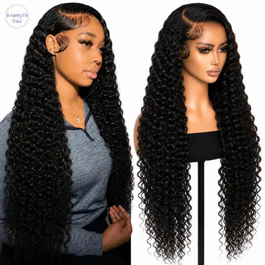 [Price Goes Up Soon] Only $73.99 Sohochic 13x4 Deep Wave Lace Front Wigs Human Hair Wig Quality Human Hair Lace Frontal Wigs Body Wave/Deep Wave/Straight Wig Human Hair Pre Plucked 180% Density Human Hair Wig
