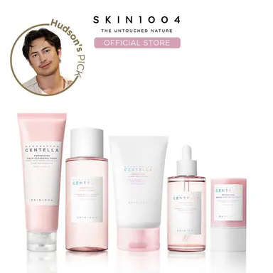 [SKIN1004 Official Shop] Perfect Pore Set | Deep Cleansing Foam + Pink Clay Stick Mask + Toner + Ampoule + Light gel cream