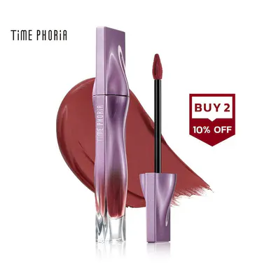 [TIMEPHORIA Hero Lip Cream] Nebula Velvet Lip Cream 4ML - Luxurious Velvet Lipstick Lip Tint Lip Gloss Soft Blurring 12 Hours Comfort Longwear Makeup Cosmetic Blend Glossy Daily Compact