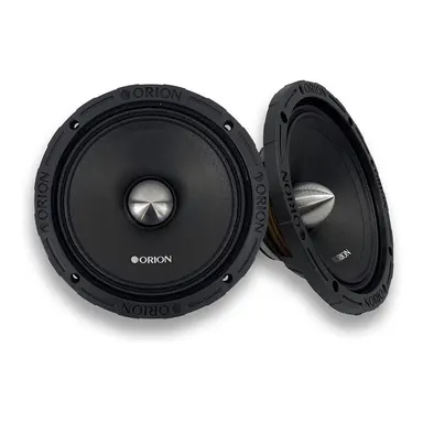 ORION XTR654NEO 6.5" Shallow Neodymium Midrange Vehicle Speakers, 1200W Car Speaker Package, Stereo Audio Kit for Sound Systems (Car Audio Included)