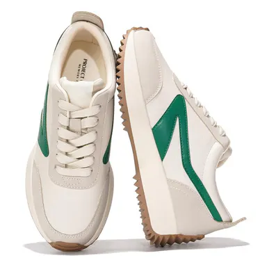 Project Cloud Women's | Fashion Sneakers | Lace-Up | Memory Foam | Lightweight | Non-Slip - Balinda