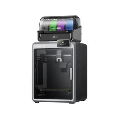 Creality K2 Combo Kit 3D Printer - CFS Multicolor Printing, 600mm/s Speed, 95% Pre-Assembled, Smart AI Camera, Auto Leveling, Next-Gen Direct Drive Extruder, 260×260×260mm Build Volume, for Precision Printing & Crafting