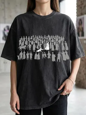 Women's Christian Printed Short-Sleeve Round-Neck 100% Cotton Fitted T-Shirt - \"By His Wounds We Are Healed\" Graphic, Unisex Streetwear Clothing Casual Top, Shortsleeve Sweatshirt Classic